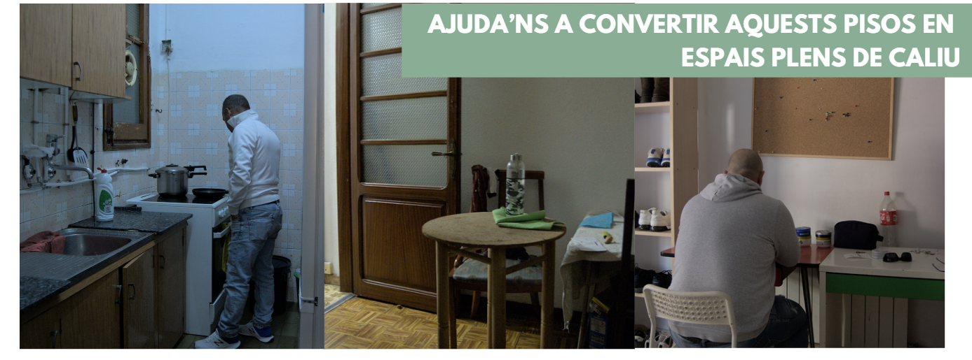 Ajuda'ns a convertir aquets pisos en espais plens de caliu